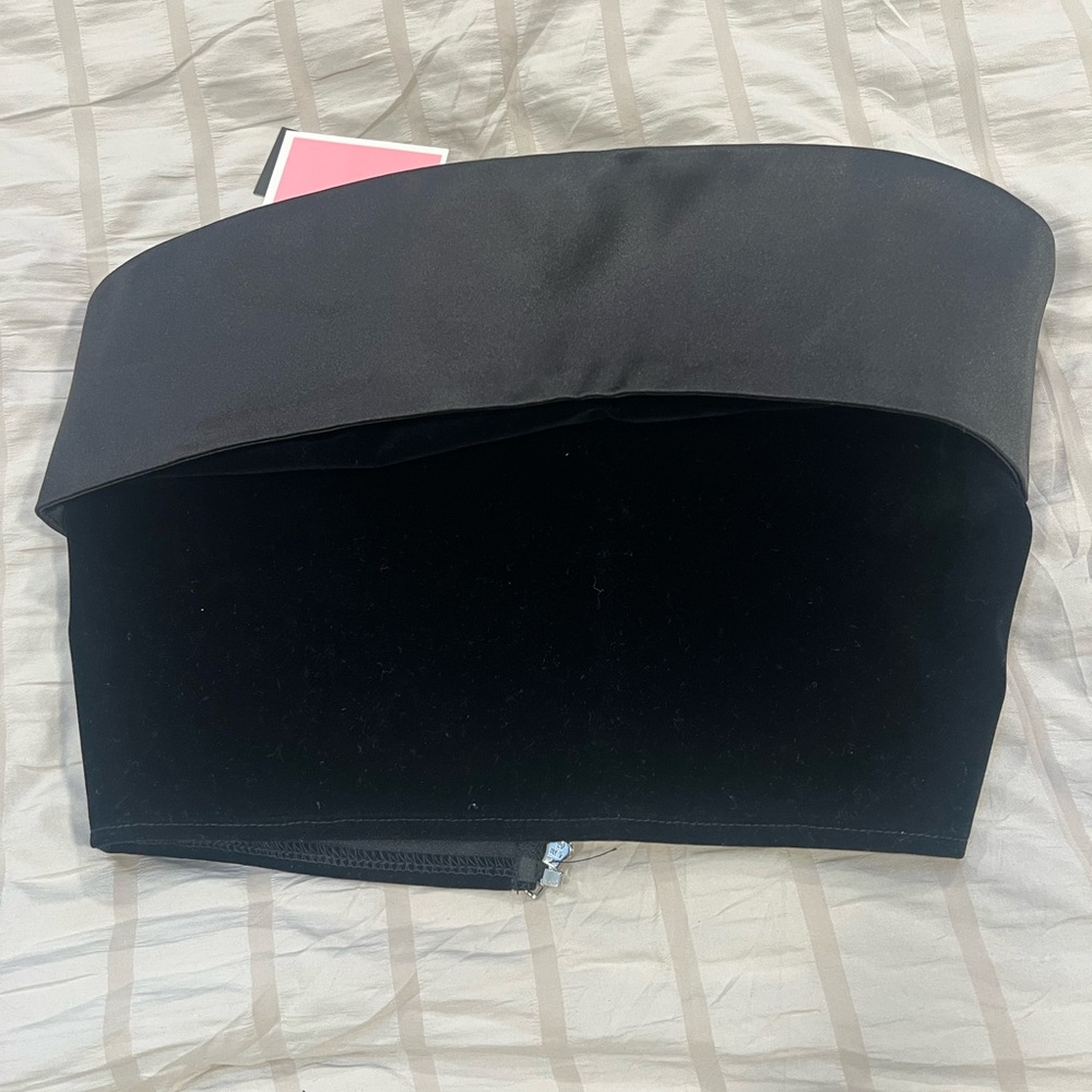 REVOLVE Black Strapless Top